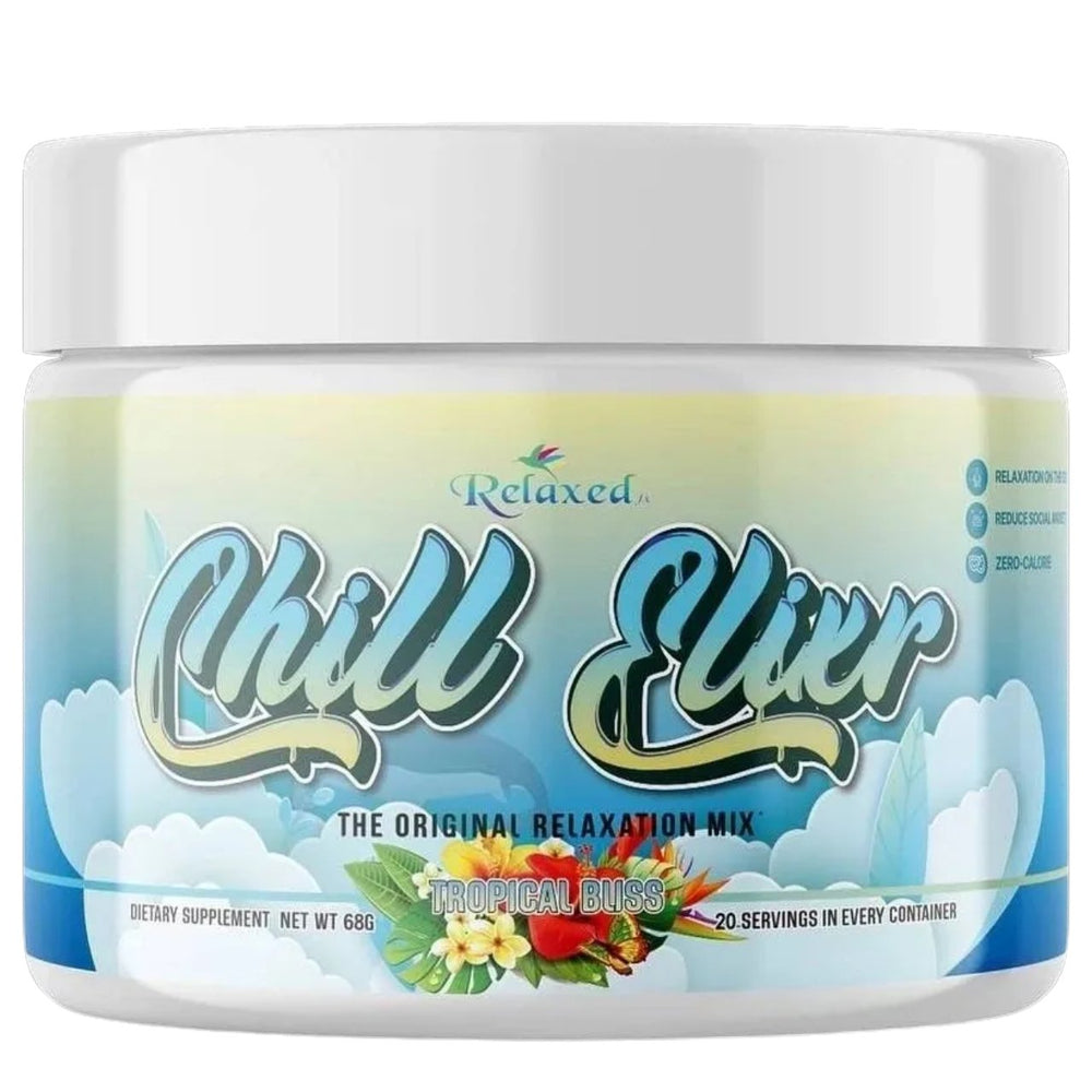 Chill Elixr - The Original Relaxation Mix with Kava, Adaptogens, L - Theanine & B Vitamins - Relaxedfx