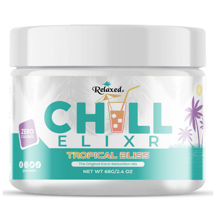 Chill Elixr - The Original Relaxation Mix with Kava, Adaptogens, L-Theanine & B Vitamins